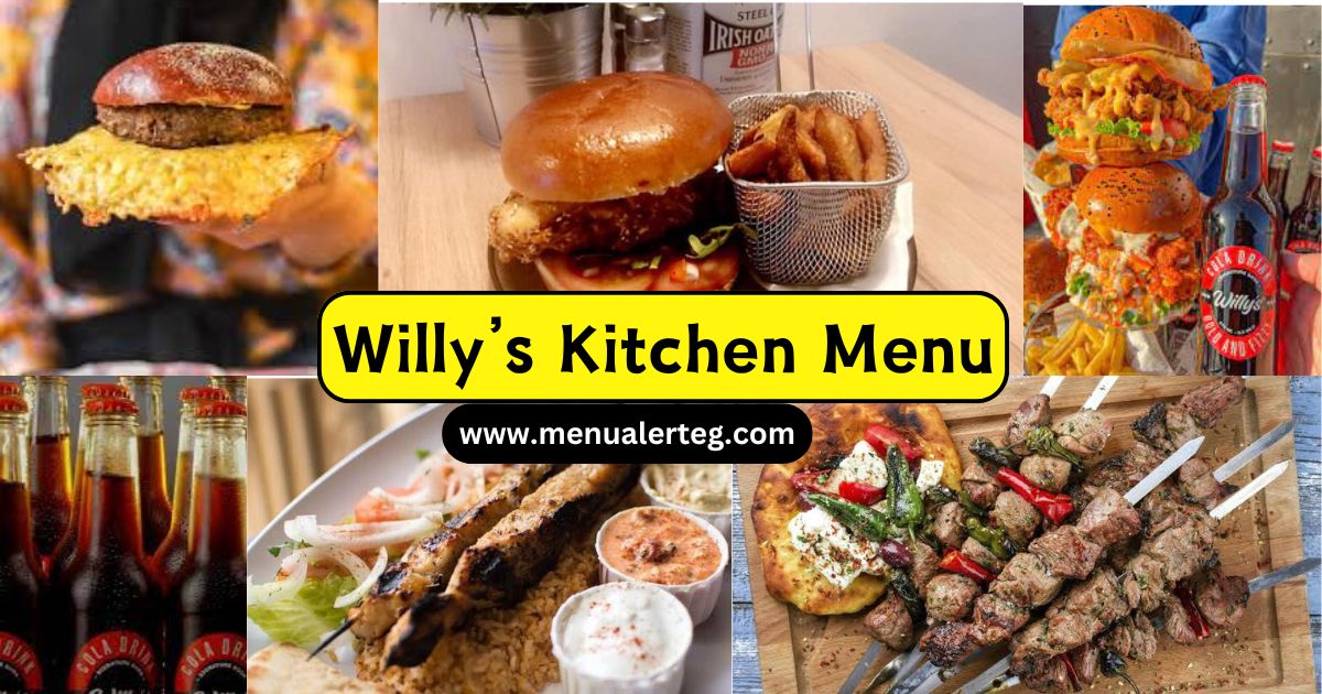 Willy's Kitchen Menu